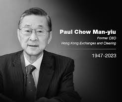In memory of Paul Chow, former CEO of HKEX