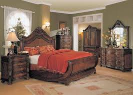Shop king size beds for your bedrooms right here at american signature furniture. Jasper Luxury King Cherry Sleigh Bed 5piece Bedroom Furniture Set W Marble Tops Js5101k Set 5