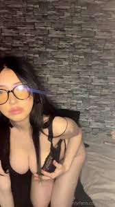 LaylaDream Teasing In Black Lingerie