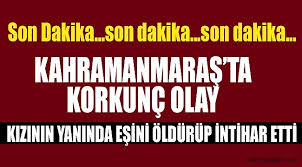 Son dakika haberine göre, kahramanmaraş'ta, eşi i̇.k.'nin (28) kendisine boşanma davası açtığını öğrenen h.k. Son Dakika Kahramanmaras Ta Korkunc Olay Kizinin Yaninda Esini Oldurup Intihar Etti Asayis Maras Ana Haber