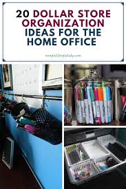 Best ever dollar tree storage & organizing tips for an organized kitchen!! Dollar Store Organization Ideas For The Home Office Simple Life Of A Lady