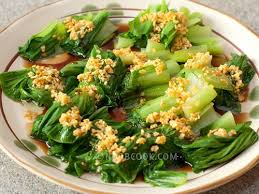 Oyster Sauce Vegetables In Garlic Oil Recipe Vegetables Taiwanese Cuisine Recipes With Oyster Sauce