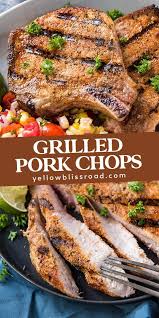 Cajun Grilled Pork Chops Tender And Juicy Yellowblissroad Com Recipe In 2020 Easy Meat Recipes Pork Homemade Spices Rubs