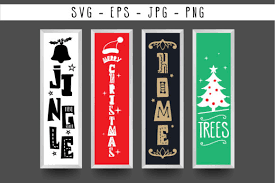 Download Christmas Vertical Porch Signs Graphic By Watermelon Creative Fabrica Yellowimages Mockups