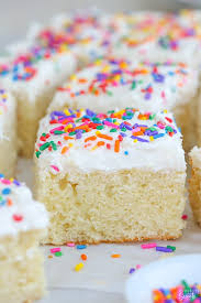 In a large mixing bowl or the bowl of a stand mixer fitted with the paddle attachment, mix together the sugar, egg whites and sour cream until mostly smooth. Vanilla Cake Recipe Celebrating Sweets