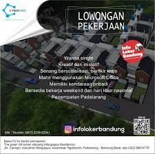Syarat kerja di kantor kecamatan. Lowongan Kerja Business Development Officer Cyber Pro Bandung Februari 2019 Info Loker Bandung 2021