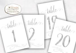 Silver Table Numbers Wedding Table Number Silver Wedding Etsy Silver Table Numbers Wedding Wedding Table Numbers Silver Table Number