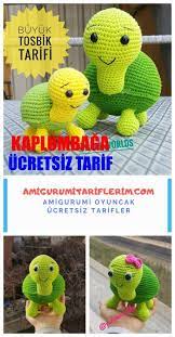 Amigurumi Buyuk Kaplumbaga Yapimi Amigurumi Tariflerim Kaplumbaga Amigurumi Orgu Projeleri
