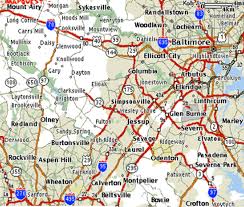 Map Of The Chart Study Area Maryland Download Scientific