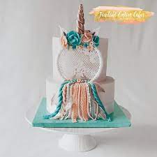 Boho Baby Shower Cake By Tabi Lavigne Cakesdecor