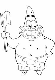 Funny patrick star coloring page spongebob series. Coloring Pages Coloring Pages Patrick Star Printable For Kids Adults Free