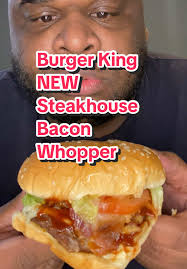 Burger King's New Steakhouse Bacon Whopper Review