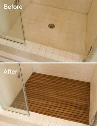 Teak Transformations Before After Rustic Bathroom Remodel Diy Bathroom Remodel Bathroom Remodel Shower
