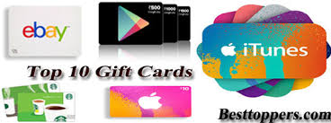 To help you out, here are 5 gift. Top 10 Gift Cards Best Toppers