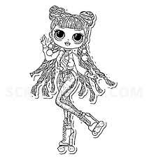 15 Free Lol Surprise Omg Coloring Pages Printable Free coloring pages lol dolls. lol surprise omg coloring pages printable