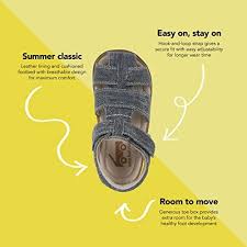 See Kai Run Baby-Boy's Jude IV Fisherman Sandal, Gray Canvas, 6 M US  Toddler : Buy Online at Best Price in KSA