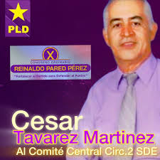 Noemí Matos resalta la trayectoria de César Tavárez en el PLD y su  candidatura al Comité Central