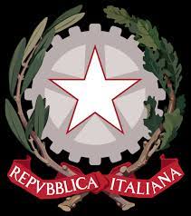 An object chosen to represent an idea, a quality, a country etc: Wappen Der Republik Italien