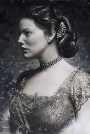 Black And White Acrylic Painting Portrait Portrait Black And White Rob Hefferan Oil And Acrylic Figurative Realism Art Female Head Profile Woman Face Cropped Painting Arte Ritratti Ritratti Arte