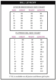 Bill Levkoff Size Chart 3 Based Resume
