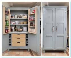 From an industrial piano hinge, adjustable inside door and pantry shelves with chrome rails, to. 67 Reference Of Tall Kitchen Pantry Cabinet Freestanding In 2020 Pantry Cabinet Free Standing Stand Alone Kitchen Pantry Kitchen Pantry Cabinet Freestanding