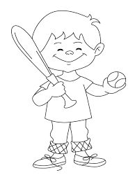 The avid fan has a collection of baseball memorabilia that came from special promotions at the ball park. Free Printable Baseball Coloring Pages For Kids Best Coloring Pages For Kids