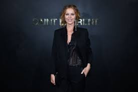 Eva herzigova sort le grand jeu à cannes. Eva Herzigova Saint Laurent Show At Paris Fashion Week 09 24 2019 Celebmafia