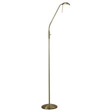 Desk lamps are compact and can be used in an office, on a night table, or anywhere you want to read and get good desk lamps come in a wide range of shapes, sizes, colors, and brightness levels. Armada Antique Brass Led Floor Standing Reading Lamp Arm4975 Lighting From The Home Lighting Centre Uk