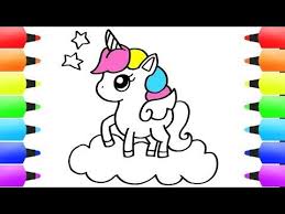 24 How To Draw A Unicorn Easy Cute Drawing For Kids Youtube Unicorn Drawing Cute Drawings For Kids Drawing For Kids