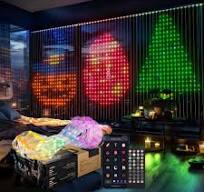 Amazon.com: Lphianx Curtain Lights, 540LEDs 5 x 6.9ft WiFi ...