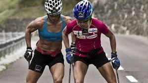 Ingvild flugstad østberg under trening i juni i fjor. Therese Johaug Marit Bjorgen Ingvild Flugstad Ostberg Sok Pa Google Langrenn Nike Pro Spandex Runners World