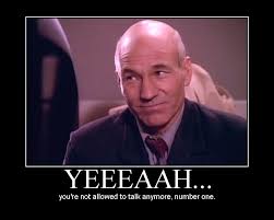Happy birthday, sir patrick stewart! Captain Picard Birthday Meme