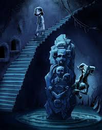 Eric Gonzalez First Encounter Wood Print Deviantart Com Labyrinthe
