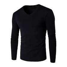 Buy online bulk wholesale, no minimum, from blank clothing australia. Black Plain Long Sleeve T Shirt Deep V Neck T Shirts For Men Buy Plain Long Sleeve T Shirt Long Sleeve T Shirt For Men Deep V Neck T Shirts For Men Product