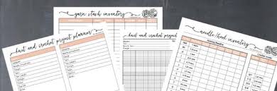Free Printable Knitting Planner And Crochet Planner Pages