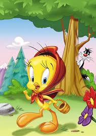 Cartoon Bird On Tree Drawing Tweety Bird Tweety Bird Drawing Tweety Bird Quotes Kids Cartoon Characters