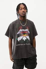 Here offers a fantastic collection of metallica shirts , variety of styles, colors to suit you. Uo Verwaschenes T Shirt Metallica In Schwarz Urban Outfitters De