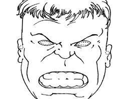 Disegni di hulk da colorare immagini da stampare gratis. Maschera Di Hulk Per Bambini Da Stampare Gratis