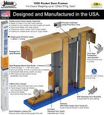 Compare click to add item johnson hardware® pocket door privacy lock to the compare list. 1500 Series Pocket Door Frames Johnsonhardware Com Sliding Folding Pocket Door Hardware