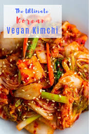 Homemade Korean Vegan Kimchi My Eclectic Bites Recipe Vegan Kimchi Kimchi Vegan