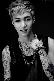 Tattooed Yixing Exo Lay Punk Edits Yixing Exo