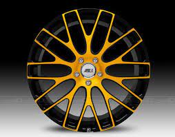 Asanti Yellow Rims Rims For Cars Car Wheels Rims Rims