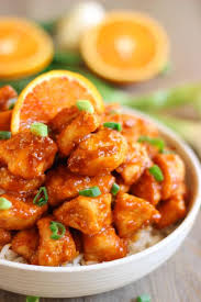 Poulet A L Orange A La Chinoise Elle Mijote Quelque Chose Recette En 2020 Poulet A L Orange Cuisine Asiatique Recette Asiatique