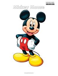 Disney mickey mouse and friends. Mickey Mouse Coloring Page Super Fun Coloring