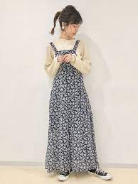 かとまり kastane 名古屋タカシマヤゲートタワーモール店 kastaneのワンピースを使ったコーディネート wear ワンピース 花柄 ワンピース ワンピ