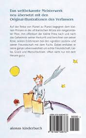 Maybe you would like to learn more about one of these? Der Kleine Prinz Antoine De Saint Exupery Kinder Buch Ab 8 Jahre German Edition Saint Exupery Antoine De Varell Alexander 9781508548737 Amazon Com Books