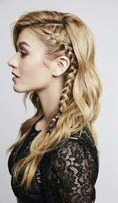 24 Stunning Braided Hairstyles To Try Fancy Ideas About Everything Long Hair Styles Side Braid Hairstyles Viking Hair