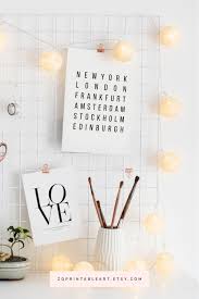 Travel Wall Art Printable New York London City Names Downloadable Print Decor In 2020 Travel Wall Art Printable Wall Art Name Wall Art