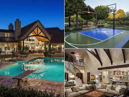 8 bedrooms & 14 bathrooms. March Madness Homes With Basketball Courts For Sale Photos Abc News