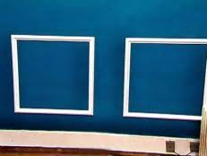 As the alternative name suggests, chair rails were used to protect the. How To Make A Chair Rail Using Place Mats Hgtv